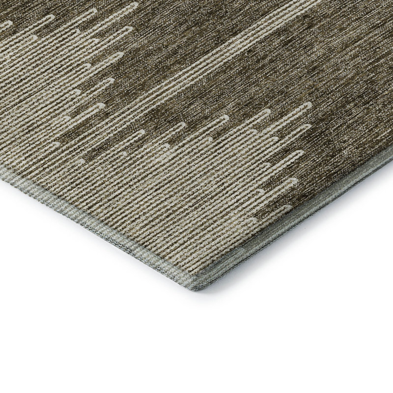 Tapis de qualité supérieure lavable à la machine à café Cerrito, Rectangle 10 pi x 14 pi