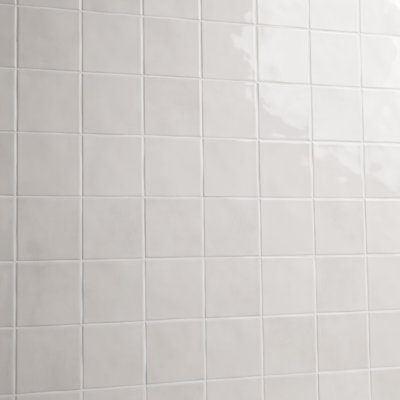 Hoku 5 in. x 5 in. Glossy Ceramic Wall Tile