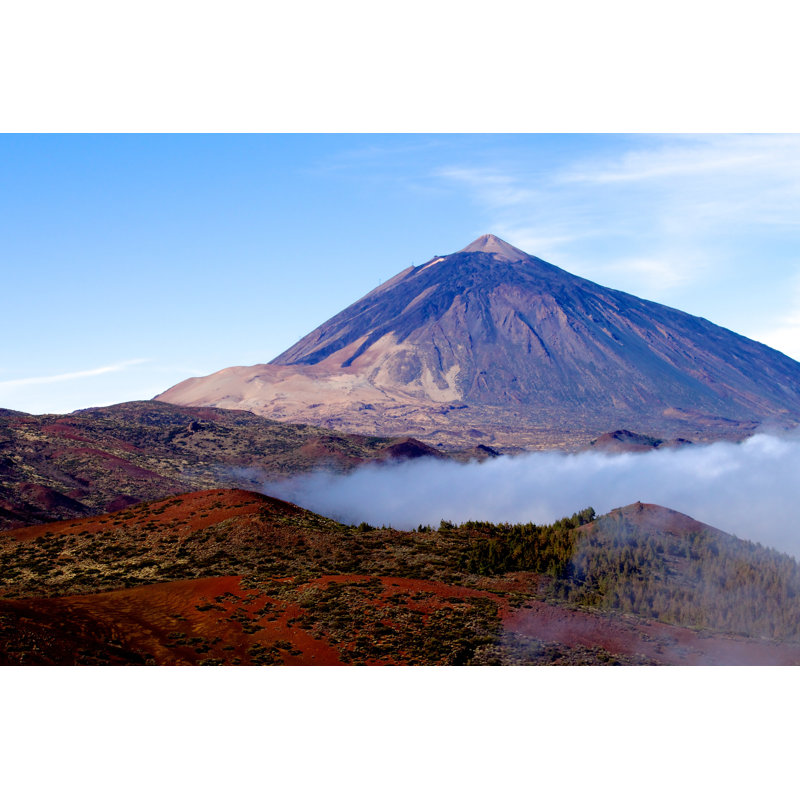 Scenic Mt Teide, Tenerife With Ground Level Cloud by ShaunWilkinson - Wrapped Canvas Print, 30cm H x 46cm W x 3.8cm D