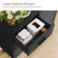 Armoire de rangement au sol avec porte et 3 tiroirs-434867076