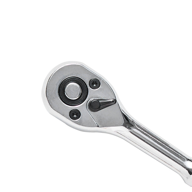 450 pièces pour outils mécaniques et douille avec douilles profondes de 1/4 po 3/8 po 1/2 po, outils métriques, embouts, clés, clé combinée, accessoires dans un étui de rangement, ensemble d'alliage d'aluminium argenté pour voiture