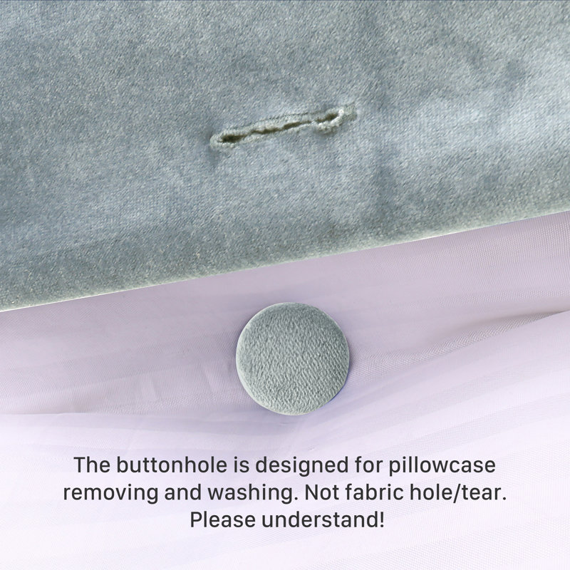 Grey Backrest Cushion