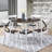 2 Pieces Set Dining Side Chair Rustic