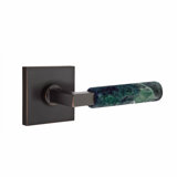 Select Round Door Lever with Square Rosette