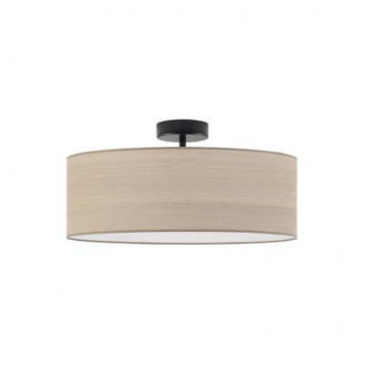 Bisono-Miro Fabric Semi Flush Mount