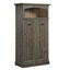 Armoire de rangement, finition brune