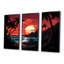 Coucher de soleil rouge audacieux paysage - coucher de soleil côtier, art mural-2067665527-2067665533