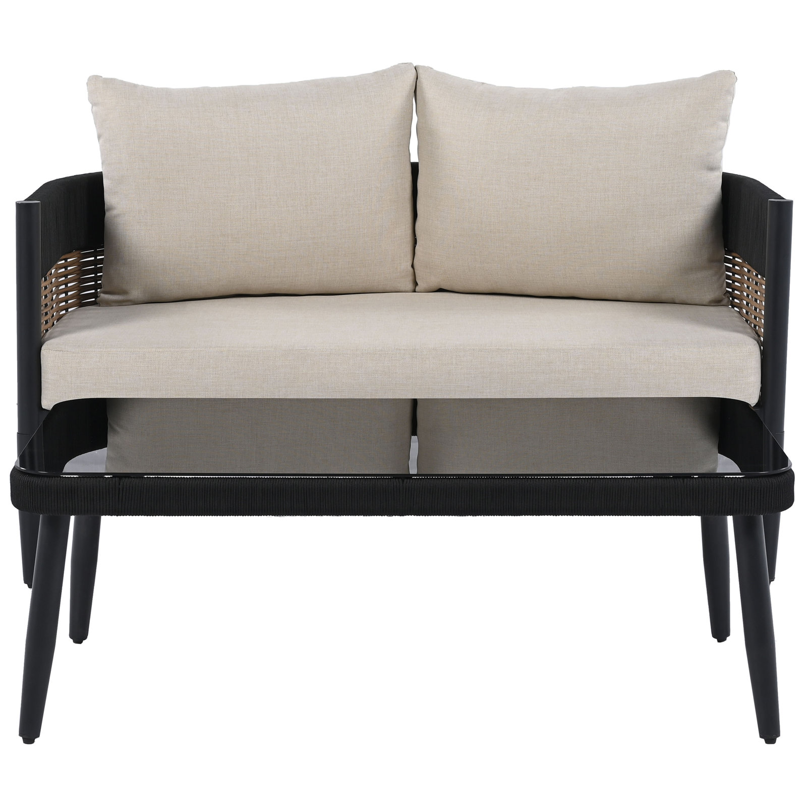 Corrente Bench + Table, Taupe