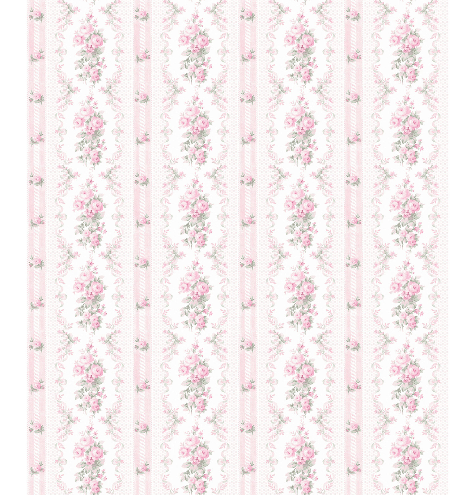 Dreamy Days Wallpaper Double Roll, 20.5" W x 246" L, Pink, Peel & Stick