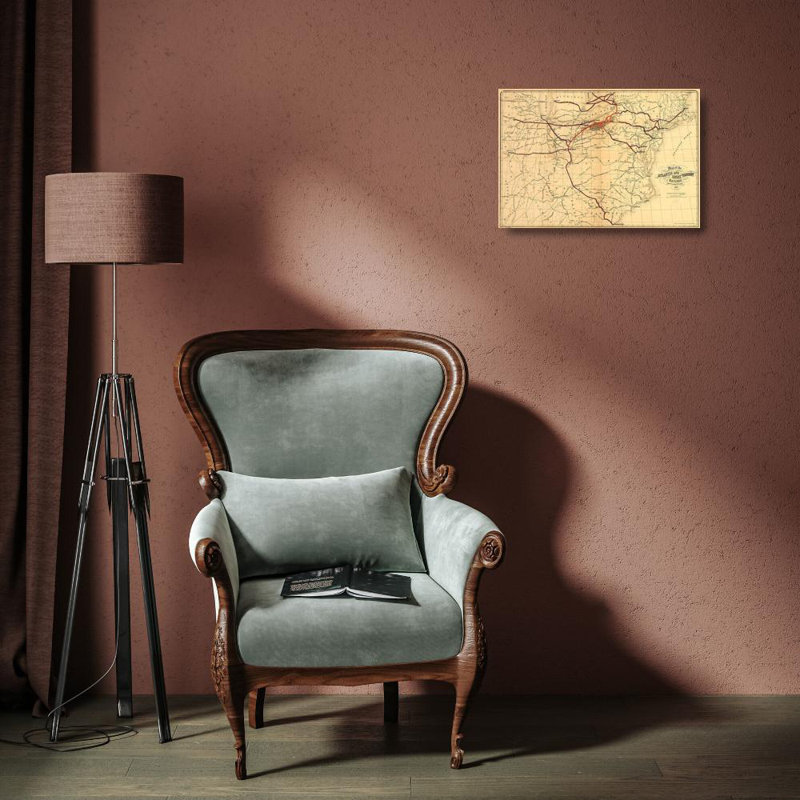 Art rétro sur toile Astoria Grand, H 14 po x l 18 po
