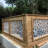 48'' x 32'' Jumbled Circles Vinyl Privacy Screen-48164926