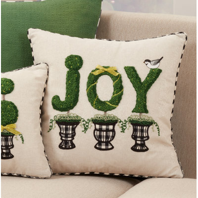 Nadalia Collection Reversible Pillow Cover