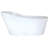 Rodeo 61'' x 32'' Air Solid Surface Bathtub-50879071-88718579