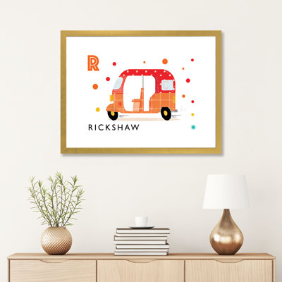 R Is for Rickshaw - imprimé