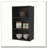 Black Wall Cabinet with Open Storage-882679393-882679398
