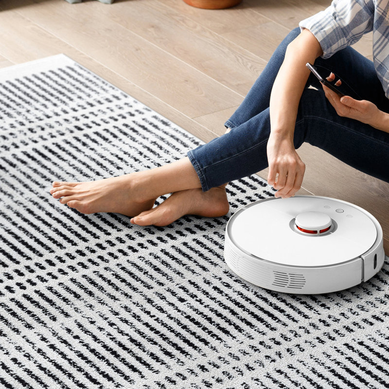 Sous-tapis antidérapant pour surfaces dures Aleks, Rectangulaire 7 pi x 10 pi