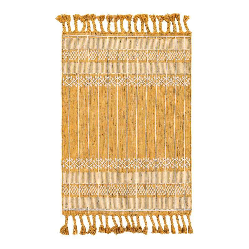 Cosmina Geometric Indoor / Outdoor Rug, Rectangle 4'1" x 6'1"