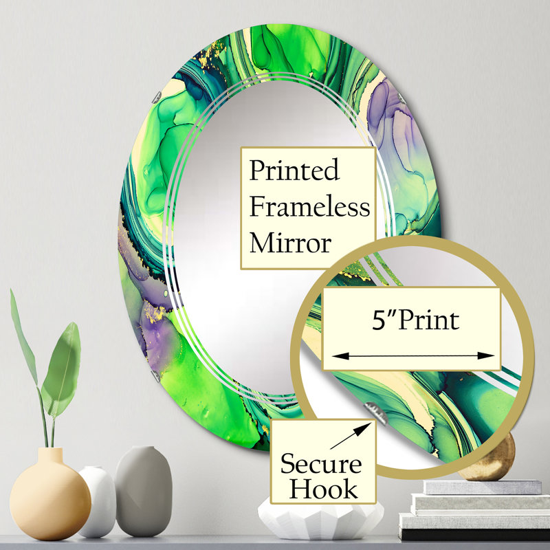 Miroir de salle de bain sans cadre, 30 po x 20 po