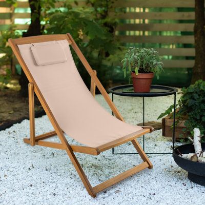 Reclining Beach Lounge Chair by Latitude Run