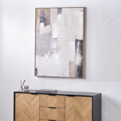 Floater Frame Painting on Canvas