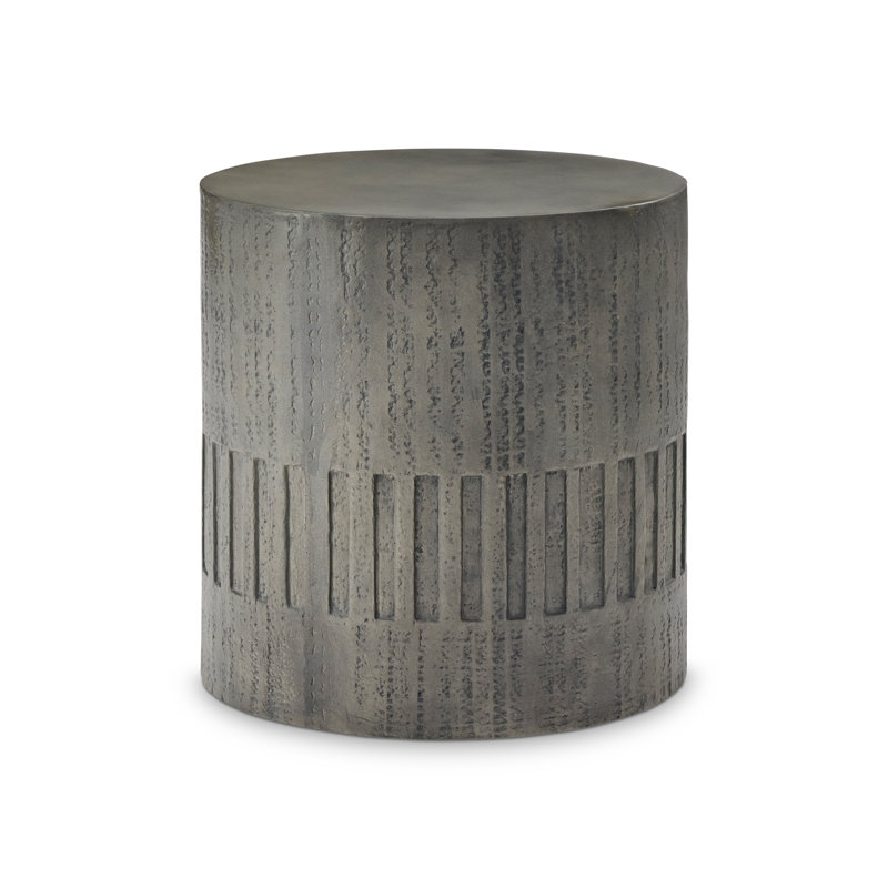 Miramar Drum Outdoor End Table