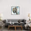 «Buffalo on Blue» par Carol Robinson - reproduction d'art-49901422-53128207