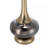D15x29" Table Lamp With Glass Drum