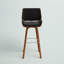Borica 29.92" Swivel Fabric Bar Stool-1260598920