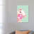 Sneaky Baby Pig Blowing Bubble Gum in Green by Big Nose Work - Wrapped Canvas Graphic Art-1227099822