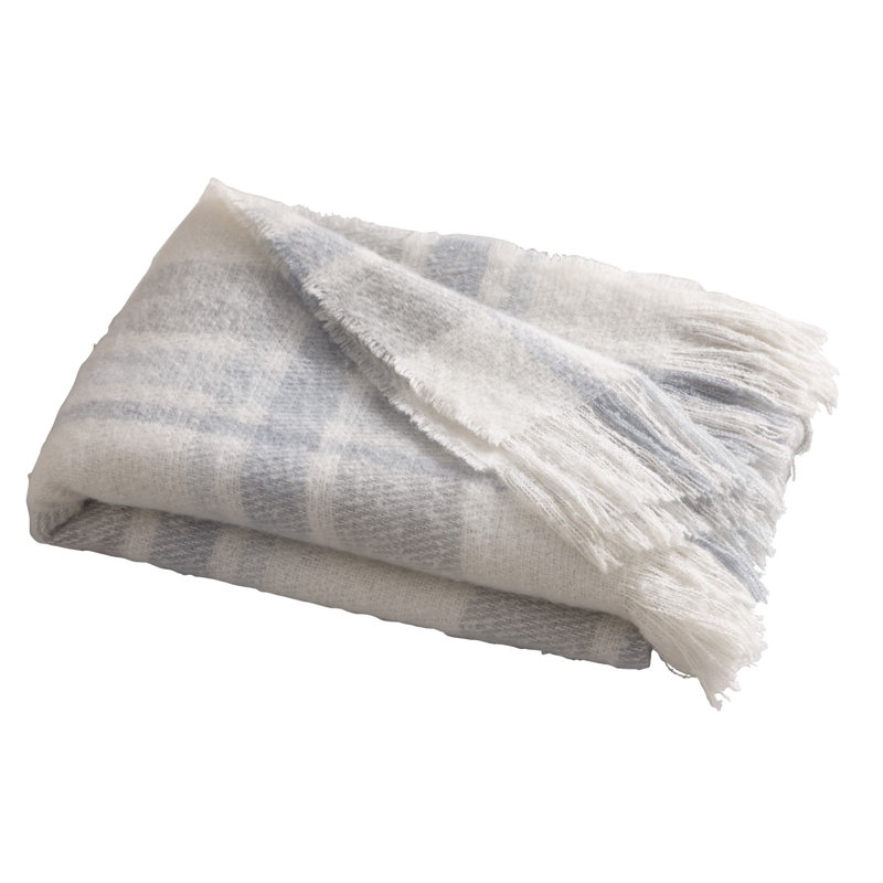 Verbier Throw Blanket, Grey