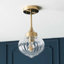 Rodolfo Glass Semi Flush Mount-1936757191