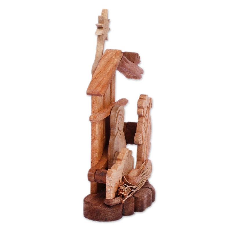 Sculpture en bois faite à la main Lark Manor ™