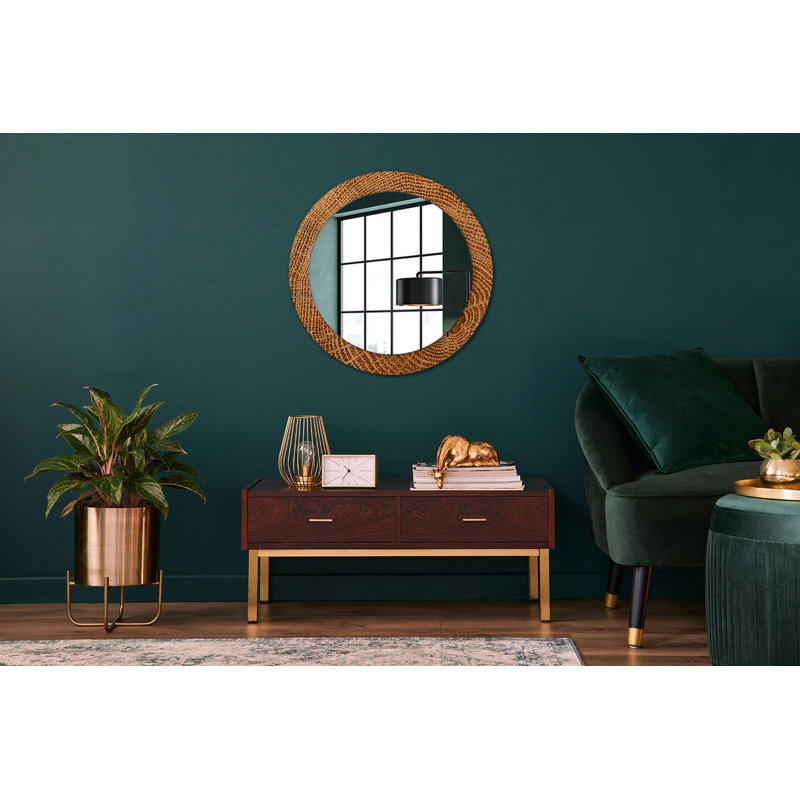 Huldar Glass Flat Wall Mirror