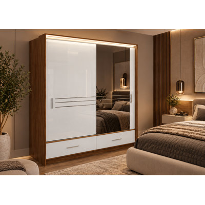 Bonnielee Manufactured Wood Wardrobe