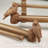 1-1/8  Iron Adjustable Double Curtain Rod With Finials-112510218