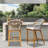 Bar Stools Set Of 2 With Arm And Backrest