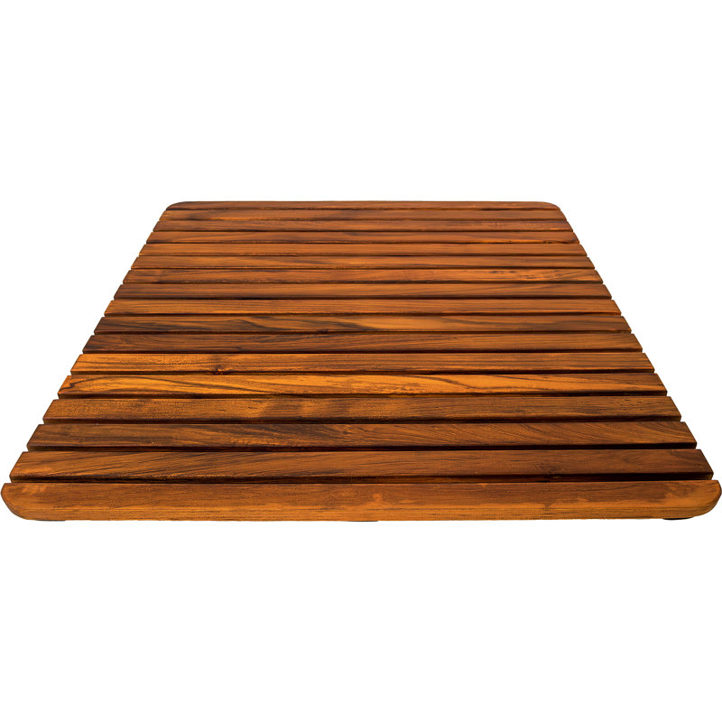 Gardeis Teak Shower Mat