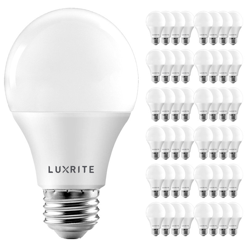 9 W (équivalent à 60 W), ampoule DEL A19 à intensité variable, culot moyen E26 (standard), 2700 K