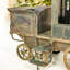 16 ft. Long X-Large Iron Christmas Train with Cart and Lanterns "The Flying Santa"-93808415