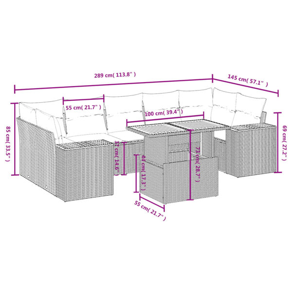 Dimensions du produit