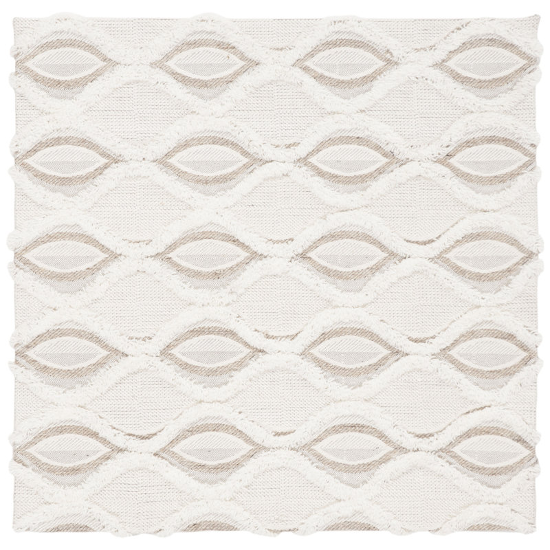 Tapis géométrique tissé à la main Chanelle, Rectangle 3 pi x 5 pi
