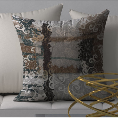 Housse de coussin décorative carrée à embrasser