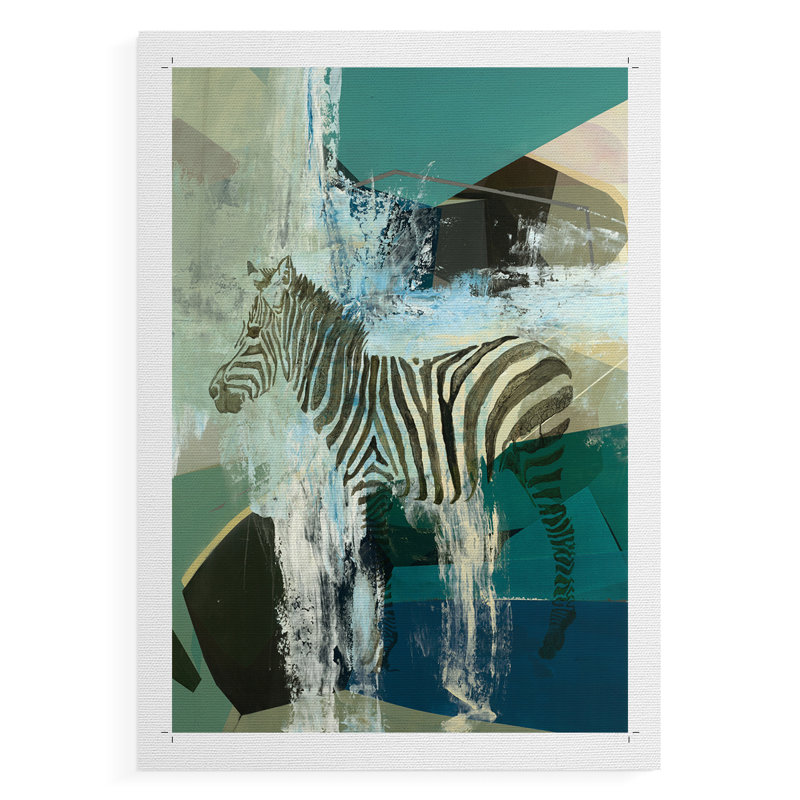 Crossing the Lines - Impression sur toile seulement - NON-CADRE, H 18 po x l 12 po