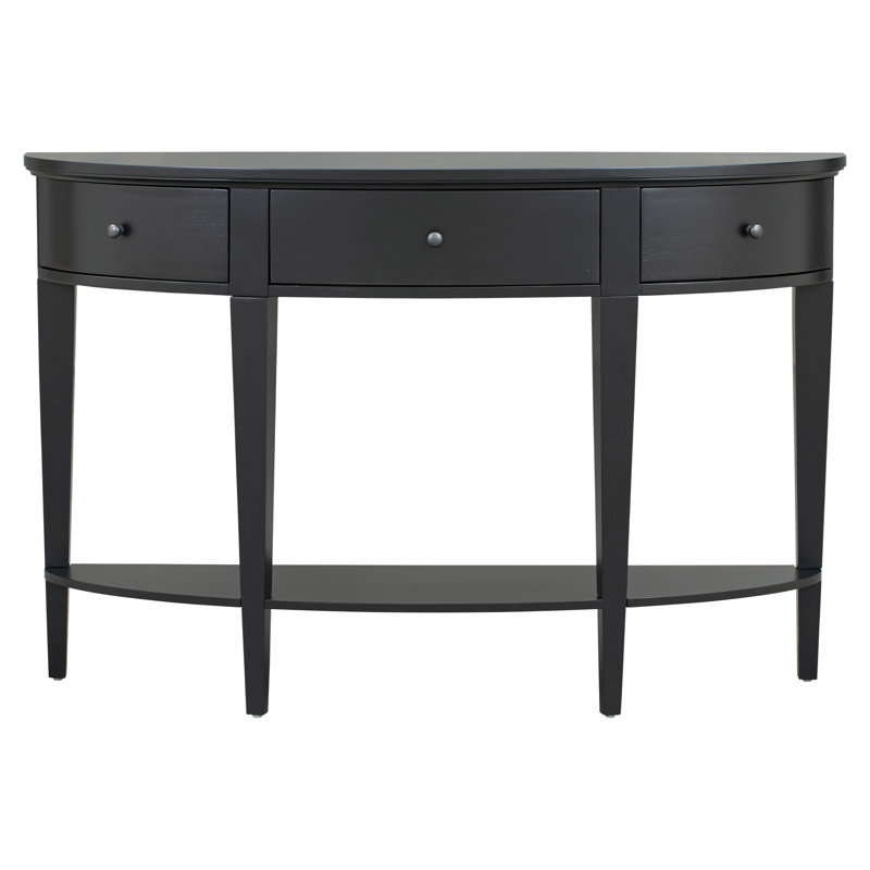 Modern Curved Console Table Sofa Table