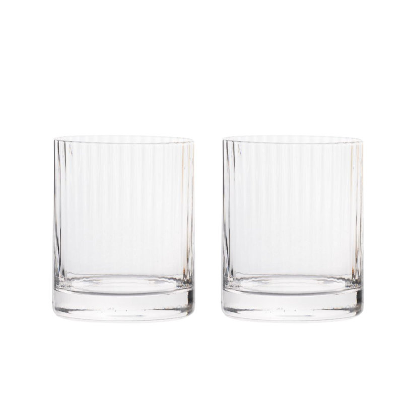 Ensemble de 2 verres Sausalito, Clair