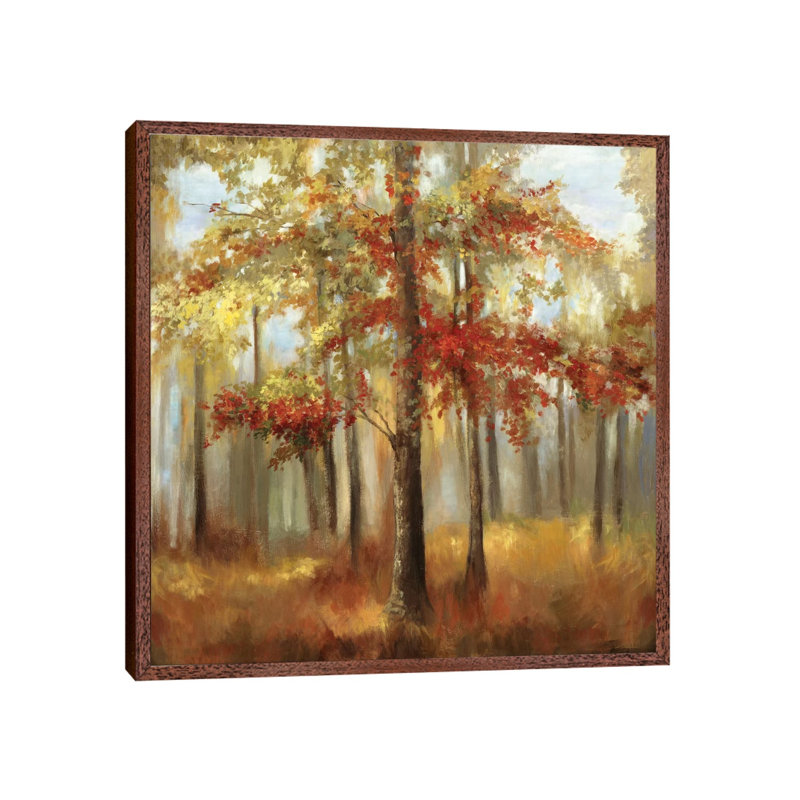 Soft Light I by Allison Pearce - Painting on Canvas, 66.04 cm H x 66.04 cm W, Classic Brown Wood Framed Canvas