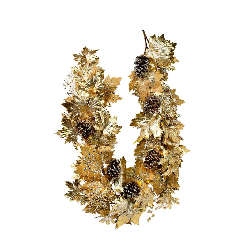 Getulio 72'' in. Faux Pinecone Garland