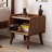 Solid Wood Tray Top End Table