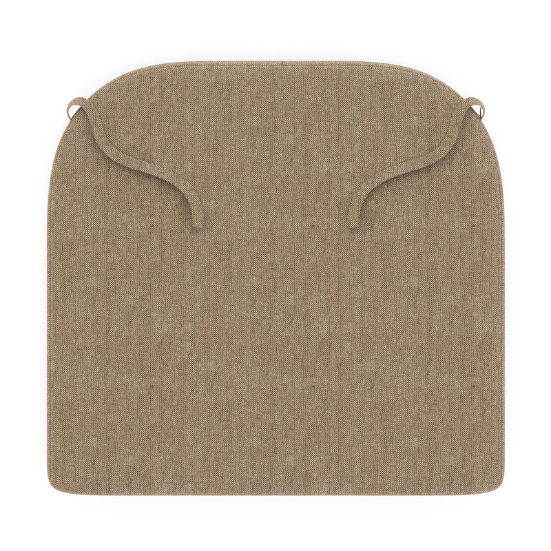 Dining ChairSeat Pad Replacement Cushion – 17.5L x 18.5W x 2D, Spectrum Mushroom Sunbrella® Plainweave