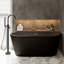 Baignoire autoportante de 60 po Claire en noir mat Claire-85357956